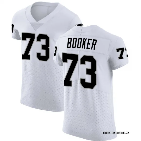Men's Tank Booker Las Vegas Raiders Elite White Vapor Untouchable Jersey