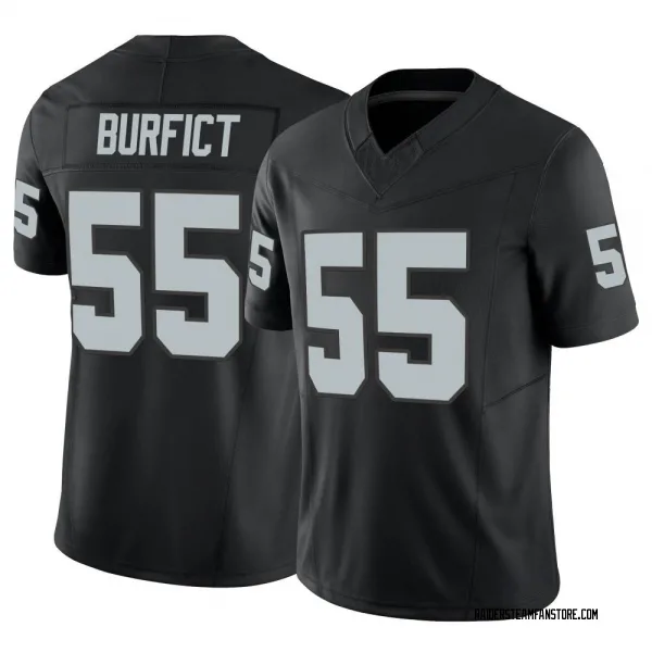 Men's Vontaze Burfict Las Vegas Raiders Limited Black Vapor F.U.S.E. Jersey