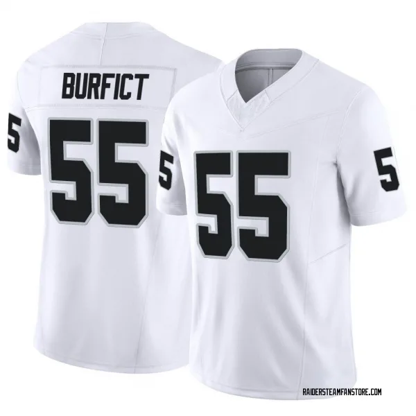 Men's Vontaze Burfict Las Vegas Raiders Limited White Vapor F.U.S.E. Jersey
