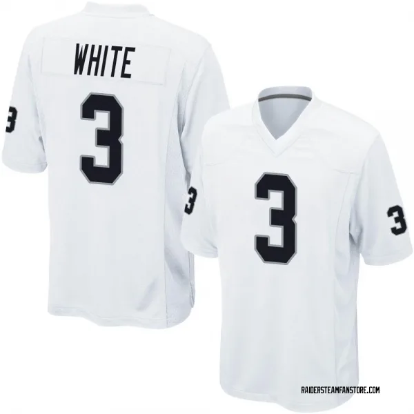 Men's Zamir White Las Vegas Raiders Game White Jersey