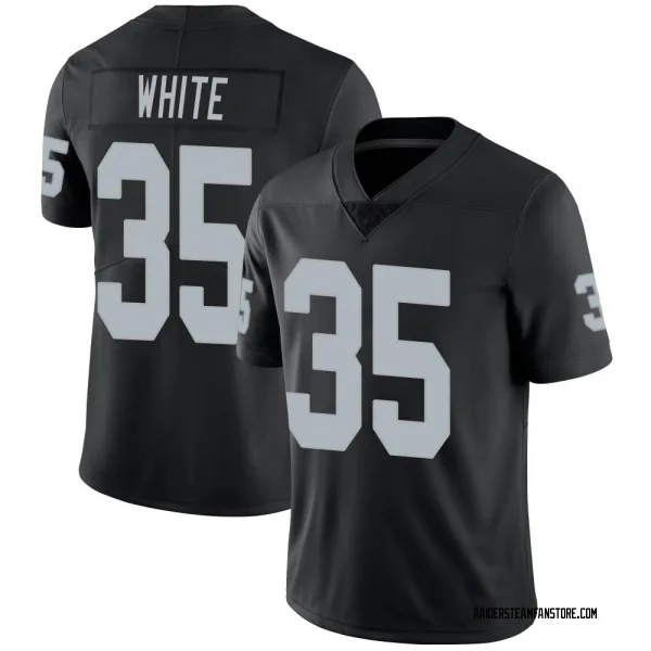 Men's Zamir White Las Vegas Raiders Limited Black Team Color Vapor Untouchable Jersey