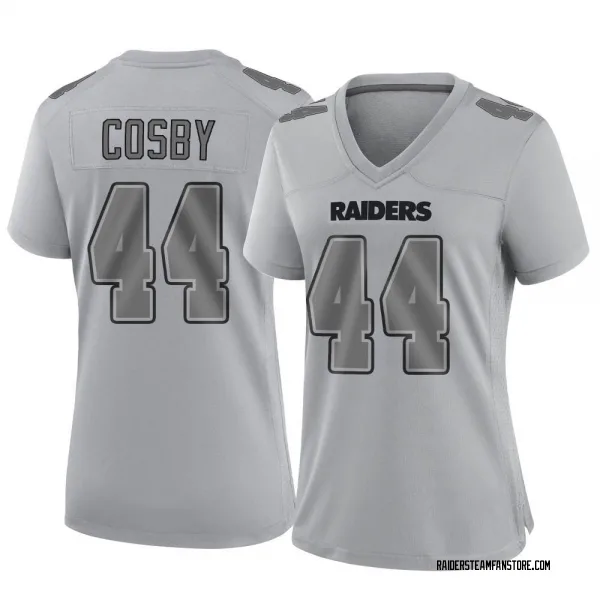 Women's Bryce Cosby Las Vegas Raiders Game Gray Atmosphere Fashion Jersey