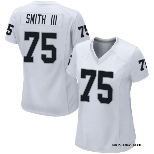 Women's Gary Smith III Las Vegas Raiders Game White Jersey
