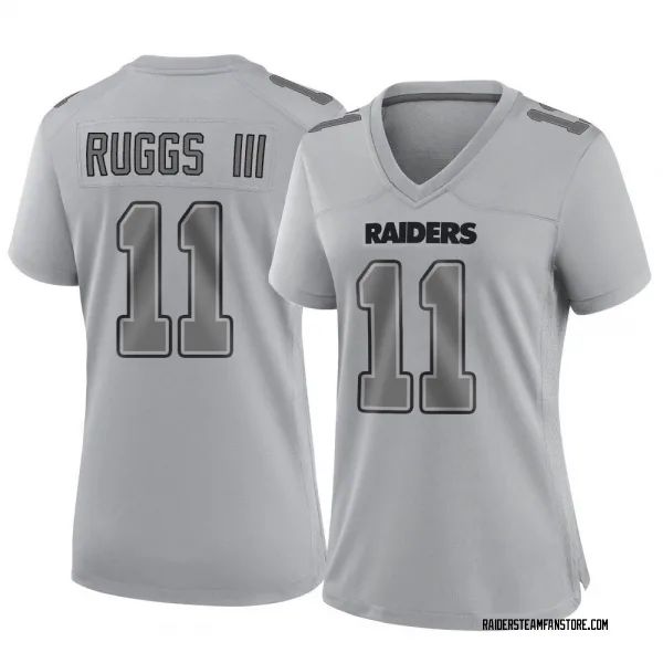 Women's Henry Ruggs III Las Vegas Raiders Game Gray Atmosphere Fashion Jersey