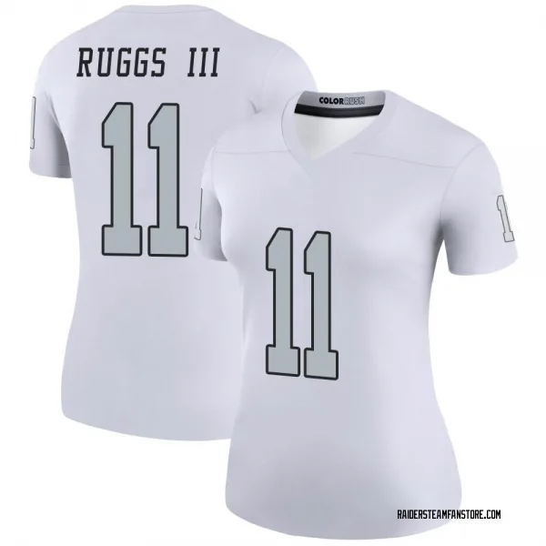 Women's Henry Ruggs III Las Vegas Raiders Legend White Color Rush Jersey