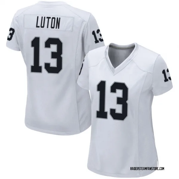 Women's Jake Luton Las Vegas Raiders Game White Jersey