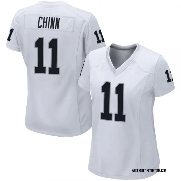 Women's Jeremy Chinn Las Vegas Raiders Game White Jersey