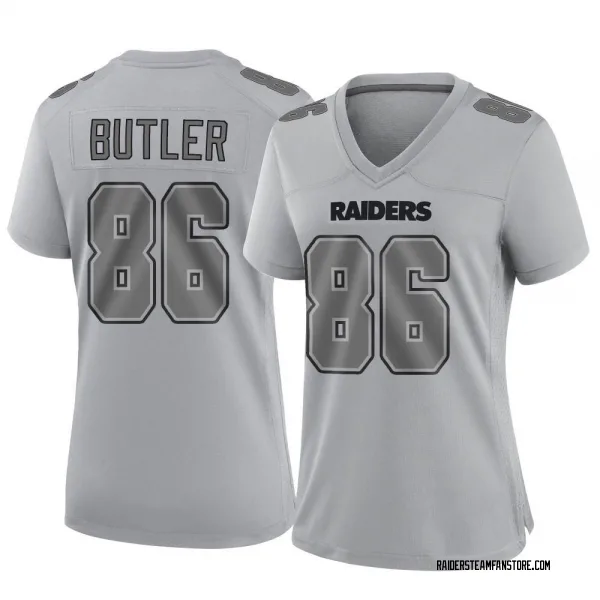 Women's Paul Butler Las Vegas Raiders Game Gray Atmosphere Fashion Jersey