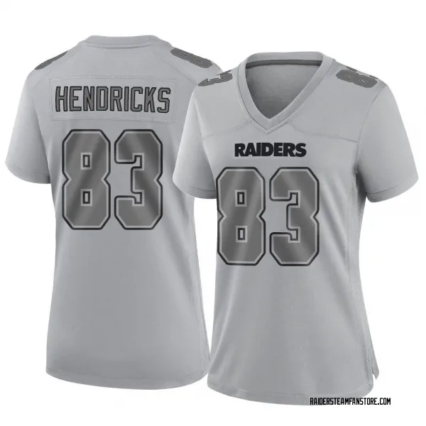 Women's Ted Hendricks Las Vegas Raiders Game Gray Atmosphere Fashion Jersey