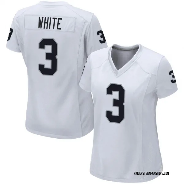 Women's Zamir White Las Vegas Raiders Game White Jersey