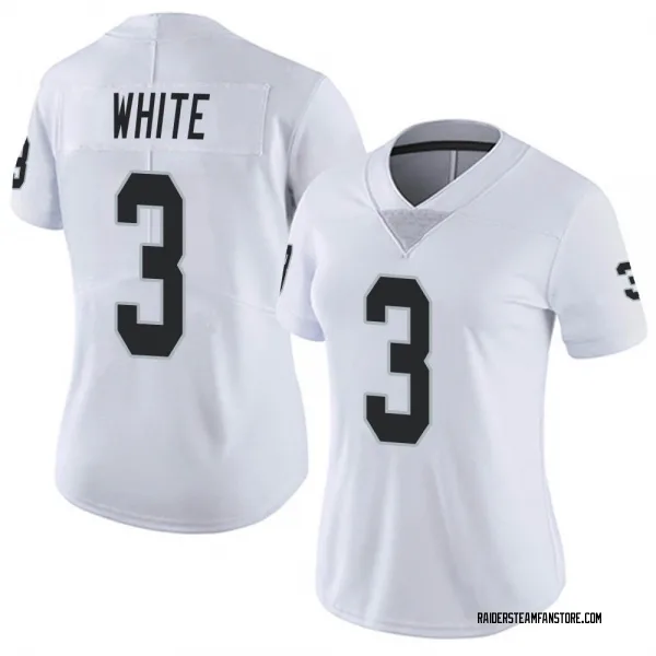 Women's Zamir White Las Vegas Raiders Limited White Vapor Untouchable Jersey