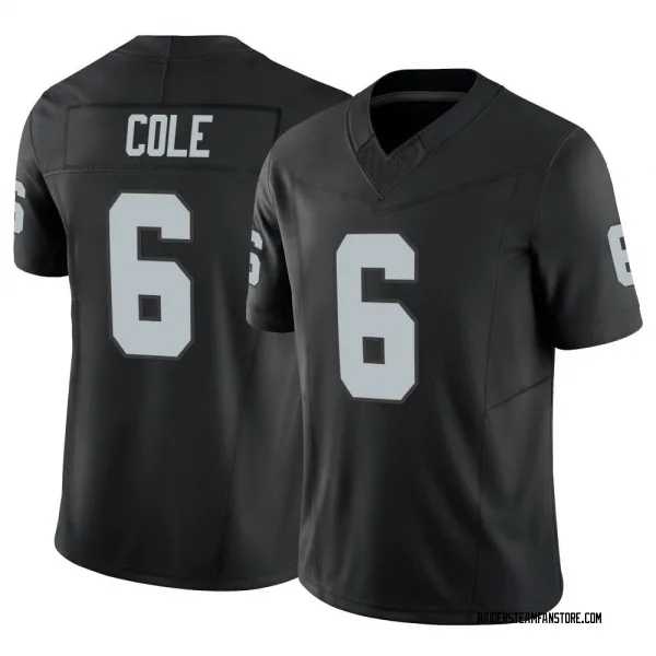 Youth AJ Cole Las Vegas Raiders Limited Black Vapor F.U.S.E. Jersey