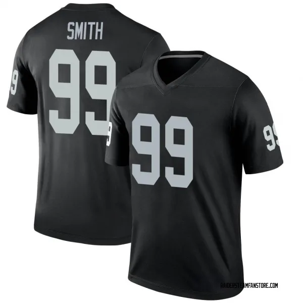 Youth Aldon Smith Las Vegas Raiders Legend Black Jersey