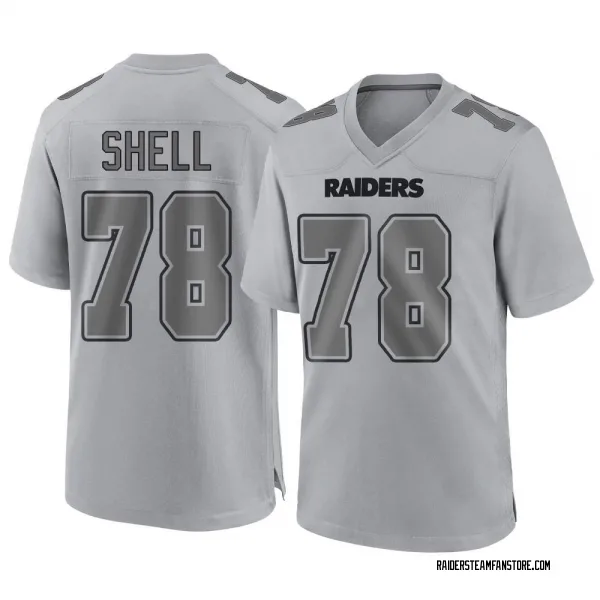 Youth Art Shell Las Vegas Raiders Game Gray Atmosphere Fashion Jersey
