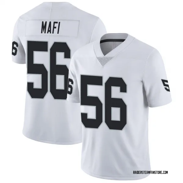 Youth Atonio Mafi Las Vegas Raiders Limited White Vapor Untouchable Jersey