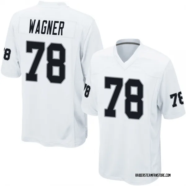Youth Dalton Wagner Las Vegas Raiders Game White Jersey