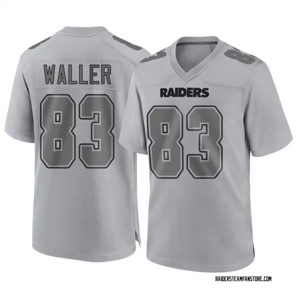 Youth Darren Waller Las Vegas Raiders Game Gray Atmosphere Fashion Jersey