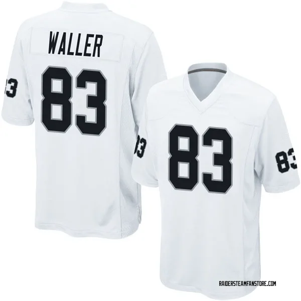 Youth Darren Waller Las Vegas Raiders Game White Jersey