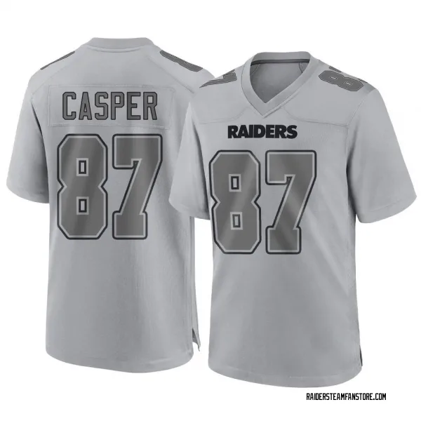 Youth Dave Casper Las Vegas Raiders Game Gray Atmosphere Fashion Jersey