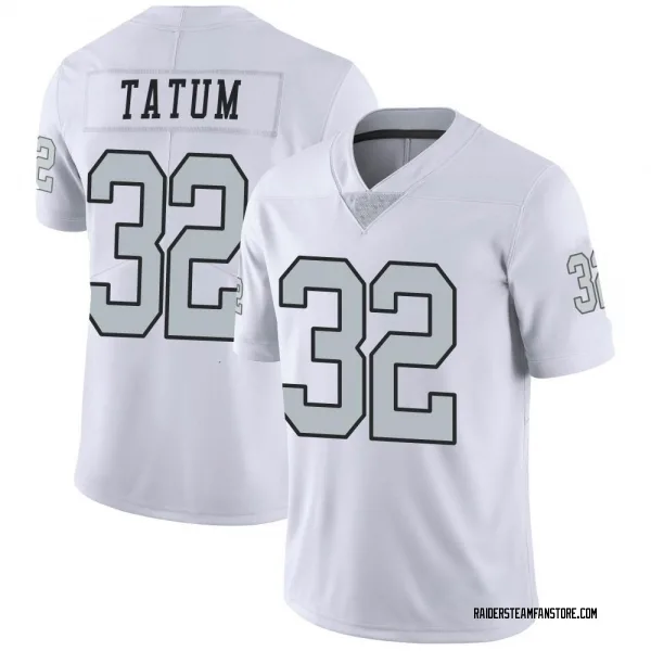 Youth Jack Tatum Las Vegas Raiders Limited White Color Rush Jersey