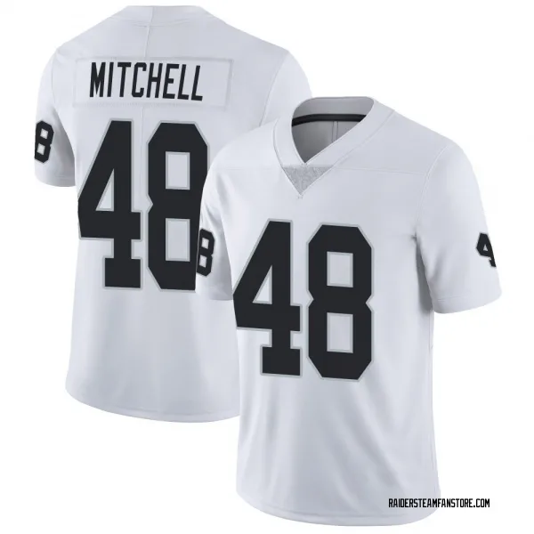 Youth Jackson Mitchell Las Vegas Raiders Limited White Vapor Untouchable Jersey