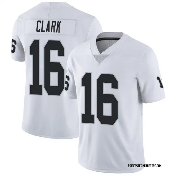 Youth Jacob Clark Las Vegas Raiders Limited White Vapor Untouchable Jersey