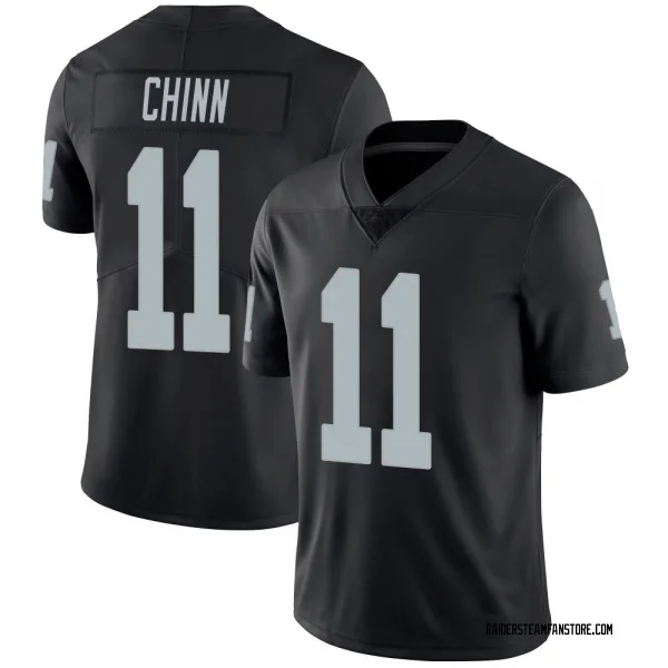 Youth Jeremy Chinn Las Vegas Raiders Limited Black Team Color Vapor Untouchable Jersey