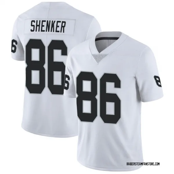Youth John Samuel Shenker Las Vegas Raiders Limited White Vapor Untouchable Jersey