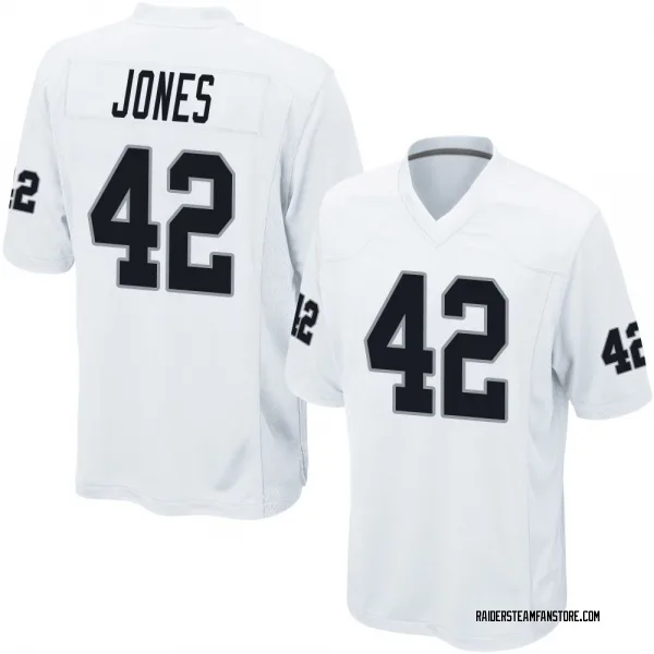 Youth Matt Jones Las Vegas Raiders Game White Jersey