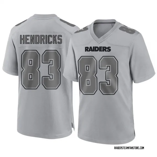 Youth Ted Hendricks Las Vegas Raiders Game Gray Atmosphere Fashion Jersey