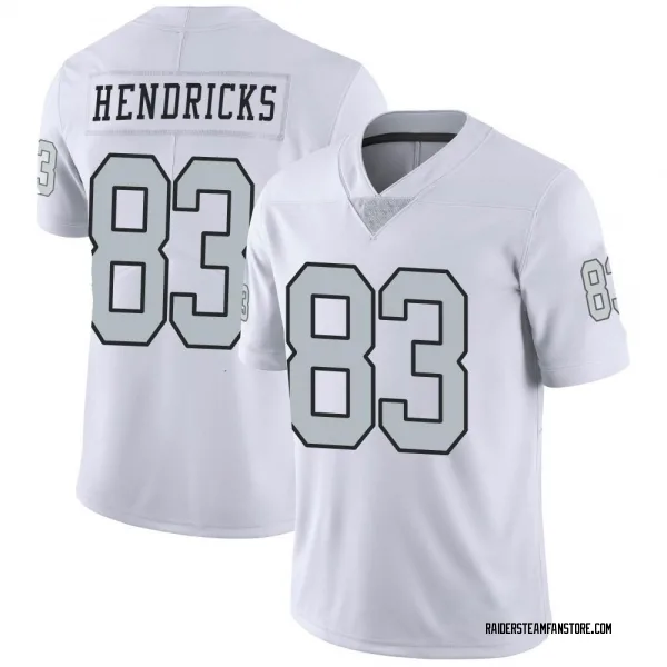 Youth Ted Hendricks Las Vegas Raiders Limited White Color Rush Jersey